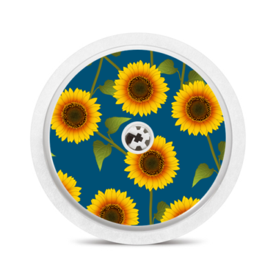 Sticker pour capteur Freestyle Libre, Les Tournesols, My Lovely Bird