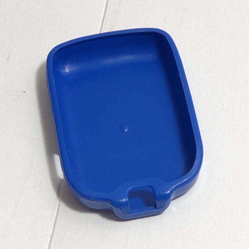 Coque en silicone souple pour lecteur FreeStyle Libre, bleue – Image 2