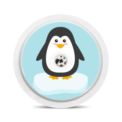 Sticker pour capteur Freestyle Libre, Pingouin, My Lovely Bird