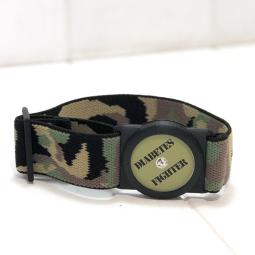 Maxi brassard de maintien pour capteur FreeStyle Libre, camouflage, taille XL, 28 cm à 45 cm, My Lovely Bird – Image 2