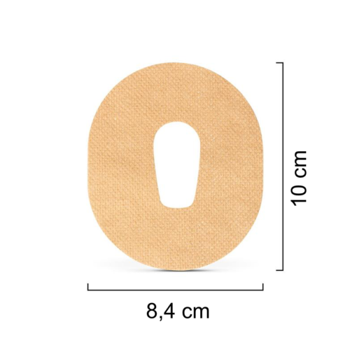 Patchs de maintien pour capteur Dexcom G5 ou G6, couleur chair, My sugar patch, paquet de 30 pièces – Image 2