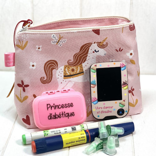 Grande trousse My Lovely Bird arc en ciel Princesse diabétique – Image 2