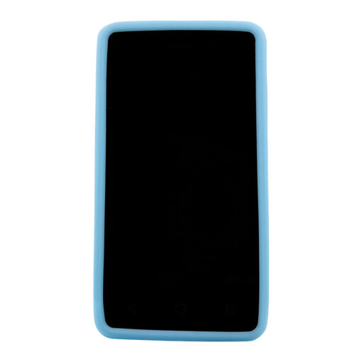 Coque Pumpskynz en silicone souple pour  pdm Omnipod DASH Bleu phosphorescent – Image 2