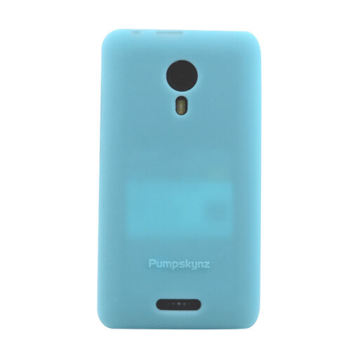 Coque Pumpskynz en silicone souple pour  pdm Omnipod DASH Bleu phosphorescent – Image 3