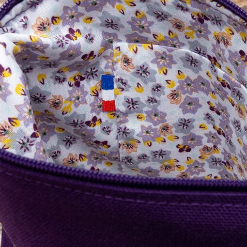 Grande trousse My Lovely Bird violette Mon bordel de diabétique pompon – Image 2