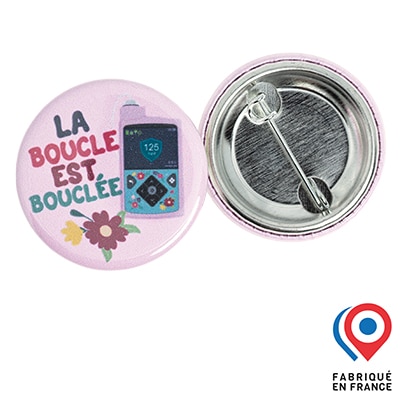 Dia badge My Lovely Bird La Boucle Est Bouclée