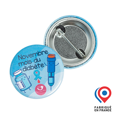 Dia badge My Lovely Bird Novembre le mois du diabète