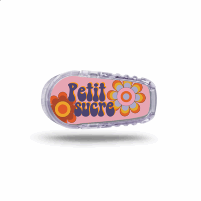 Sticker pour transmetteur Dexcom G6 petit sucre My Lovely Bird