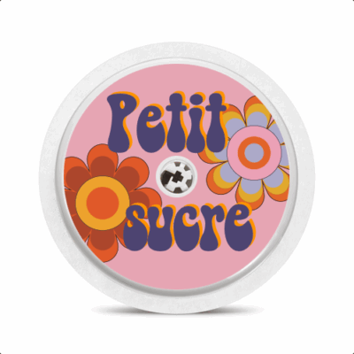 Sticker pour capteur Freestyle Libre petit sucre My Lovely Bird