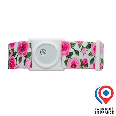 Brassard Mini FSL 3 My Lovely Bird Blanc Roses pink 2025