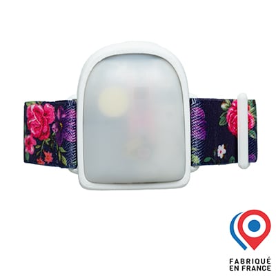 Brassard Omnipod My Lovely Bird Blanc Roses 2025