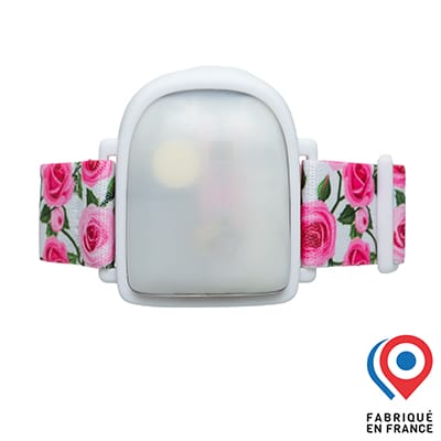 Brassard Omnipod My Lovely Bird Blanc Roses Pink 2025