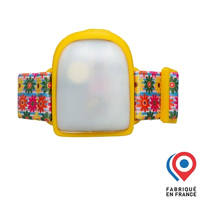Brassard Omnipod My Lovely Bird Jaune Eté fleuri 2025