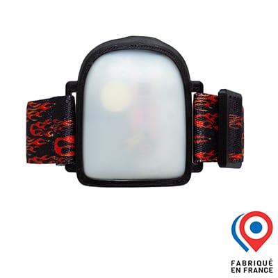 Brassard Omnipod My Lovely Bird Noir Flammes rouges 2025