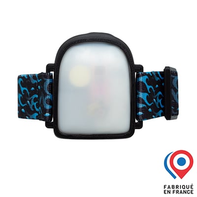 Brassard Omnipod My Lovely Bird Noir et flammes bleues 2025