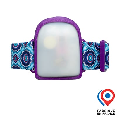 Brassard Omnipod My Lovely Bird Violet Mandalas 2025