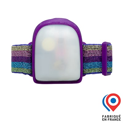 Brassard Omnipod My Lovely Bird Violet et paillettes 2025