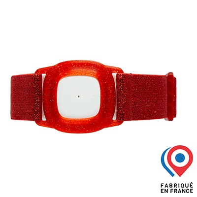 Brassard Simplera Sync My Lovely Bird Rouge Paillettes 2025