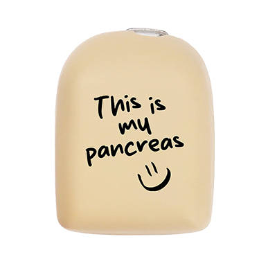 Coque SugarFam réutilisable pour pompe Omnipod This is my pancreas sable