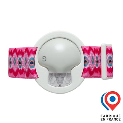 Brassard Enlite My Lovely Bird Blanc Jarretière rose 2025