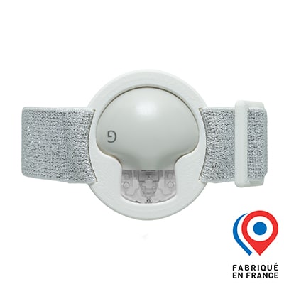 Brassard Enlite My Lovely Bird Blanc Paillettes Argent 2025