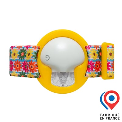 Brassard Enlite My Lovely Bird Jaune Eté fleuri 2025