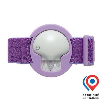 Brassard Enlite My Lovely Bird Lilas Paillettes 2025