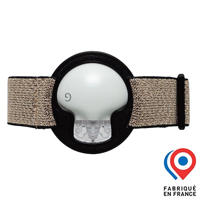 Brassard Enlite My Lovely Bird Noir Champagne paillettes 2025