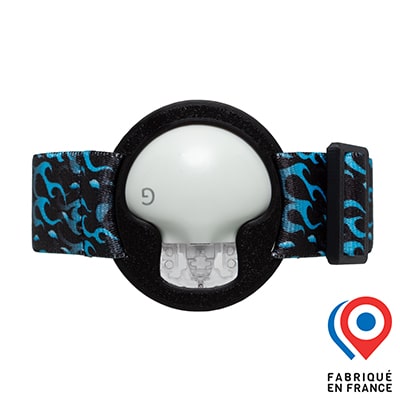 Brassard Enlite My Lovely Bird Noir Flammes bleues 2025
