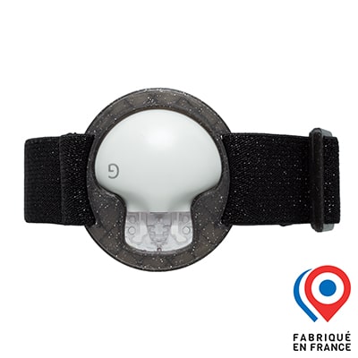 Brassard Enlite My Lovely Bird Noir pailleté 2025
