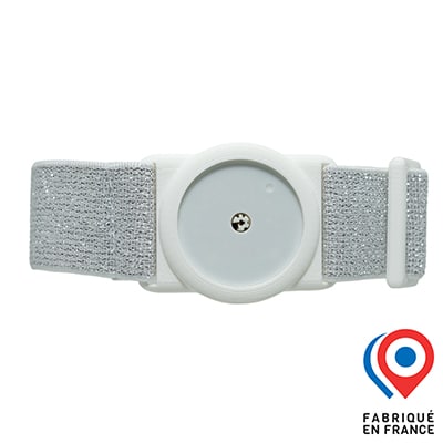 Brassard FSL My Lovely Bird Blanc Argent Paillettes 2025