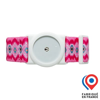 Brassard FSL My Lovely Bird Blanc Jarretière rose 2025