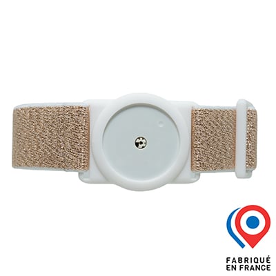 Brassard FSL My Lovely Bird Blanc Or Paillettes 2025