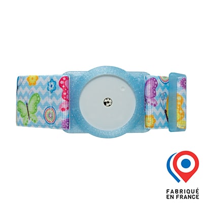 Brassard FSL My Lovely Bird Bleu Paillettes Papillons 2025