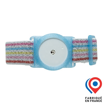 Brassard FSL My Lovely Bird Bleu Paillettes Rayures 2025
