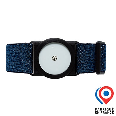 Brassard FSL My Lovely Bird Noir Bleu Paillettes 2025