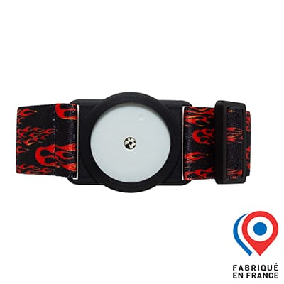 Brassard FSL My Lovely Bird Noir Flammes rouges 2025
