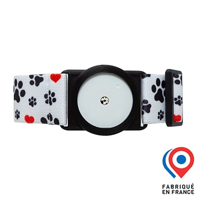 Brassard FSL My Lovely Bird Noir Petites pattes et coeurs 2025