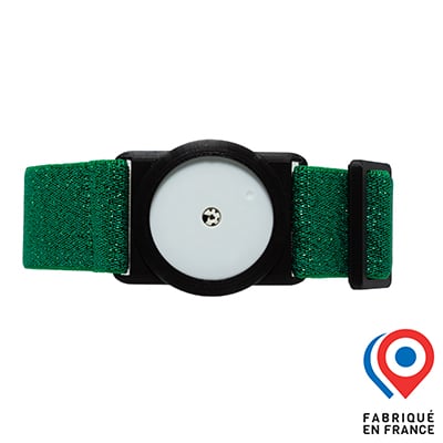 Brassard FSL My Lovely Bird Noir Vert Paillettes 2025