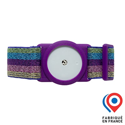 Brassard FSL My Lovely Bird Violet Rayures paillettes 2025