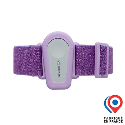 Brassard G6 My Lovely Bird Lilas Paillettes 2025