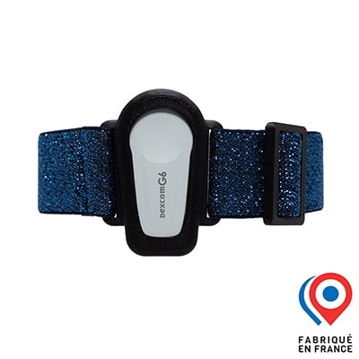 Brassard G6 My Lovely Bird Noir bleu Paillettes 2025