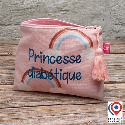 Grande trousse My Lovely Bird arc en ciel Princesse diabétique