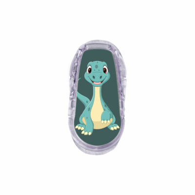 Sticker pour brassard Choupinou Dexcom G6 dinosaure My Lovely Bird